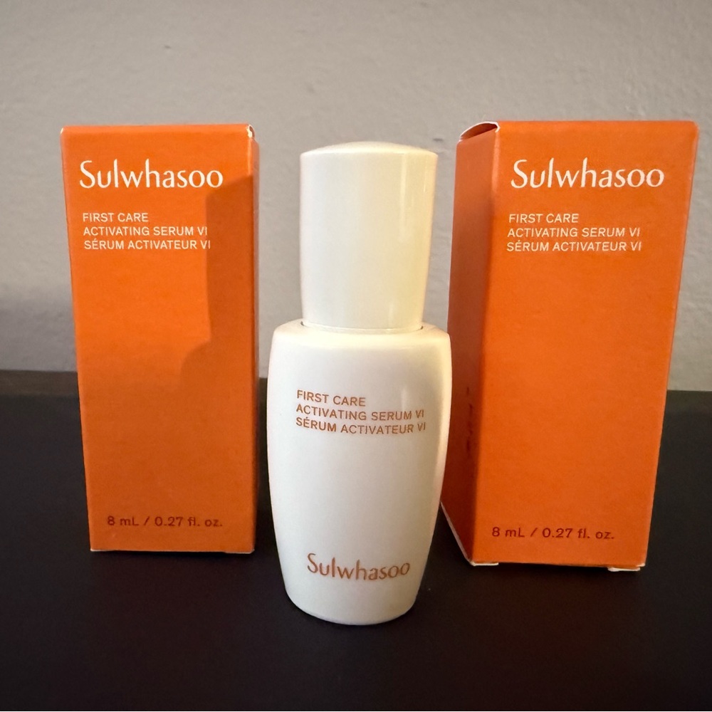 Set of (2) Sulwhasoo First Care Activating Serum VI - 8ml Expiration 5.09.2026